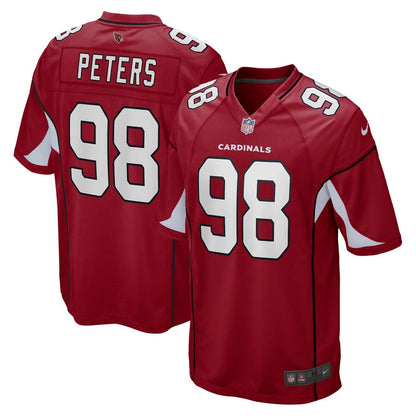 Arizona Cardinals Corey Peters Cardinal NFL jersey front view