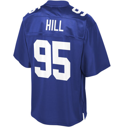 New York Giants Bj Hill NFL jersey front view