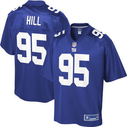 New York Giants Bj Hill NFL jersey front view