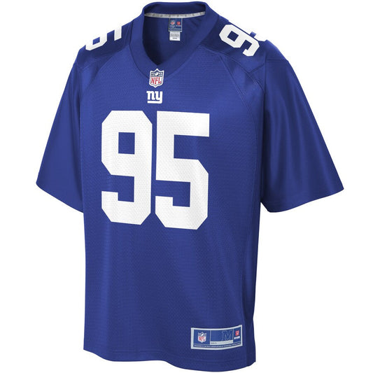 NYG BH  Pro Line Royal Jersey rtj football 3148
