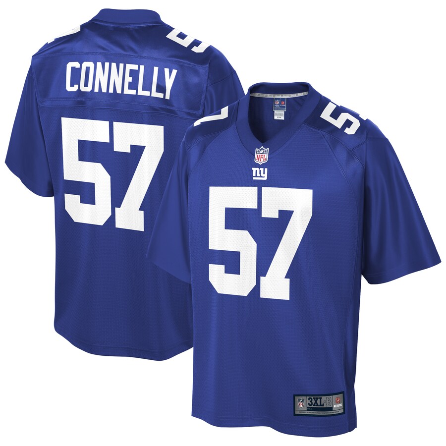 New York Giants Ryan Connelly Big Tall NFL jersey front view