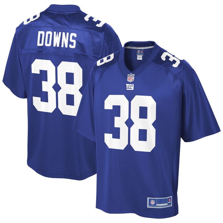 New York Giants Devante Downs NFL jersey front view