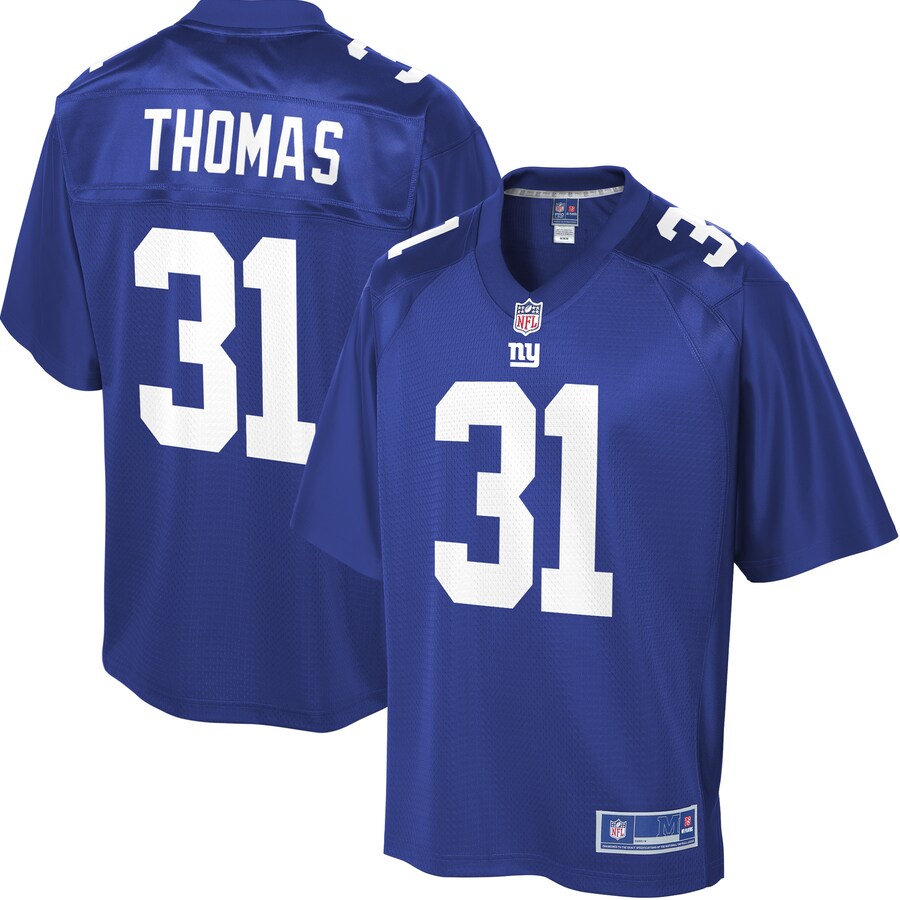 New York Giants Michael Thomas NFL jersey front view