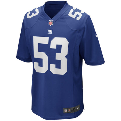New York Giants Harry Carson NFL jersey front view