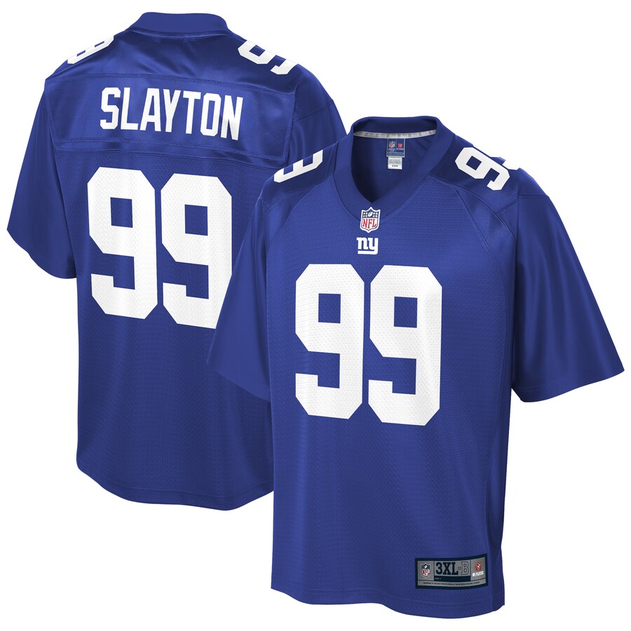 New York Giants Chris Slayton Big Tall NFL jersey front view