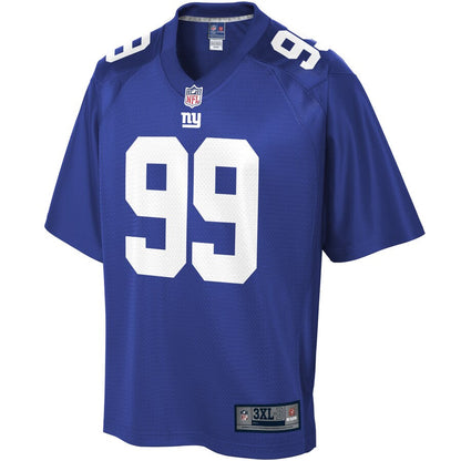 New York Giants Chris Slayton Big Tall NFL jersey front view