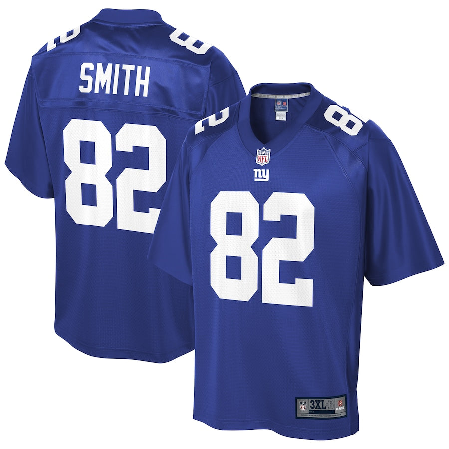 New York Giants Kaden Smith Big Tall NFL jersey front view