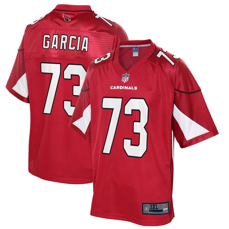 Arizona Cardinals Max Garcia Cardinal Big Tall NFL jersey front view