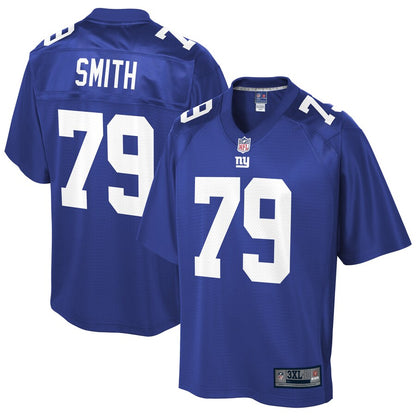 New York Giants Eric Smith Big Tall NFL jersey front view