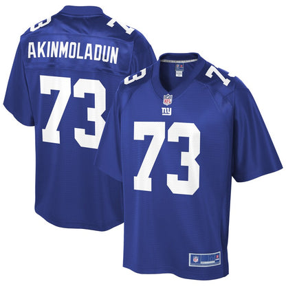 New York Giants Freedom Akinmoladun NFL jersey front view