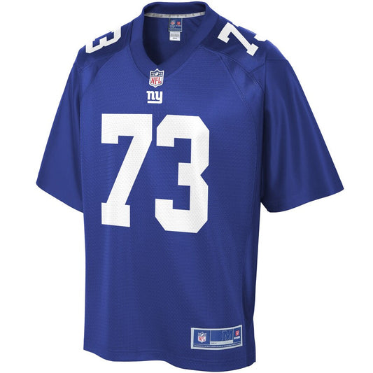 New York Giants Freedom Akinmoladun NFL jersey front view