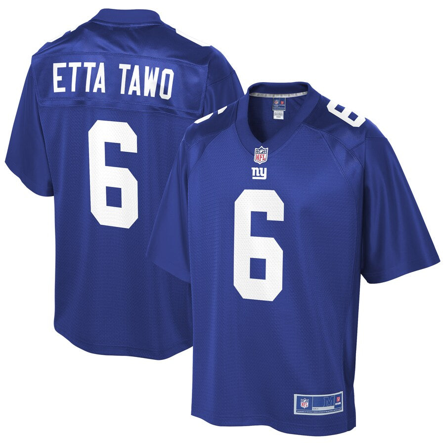 NYG AE  Pro Line Royal Jersey rtj football 3152