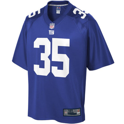 New York Giants Corn Elder Big Tall NFL jersey front view