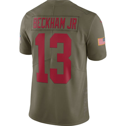 New York Giants Odell Beckham Jr Salute To NFL jersey front view