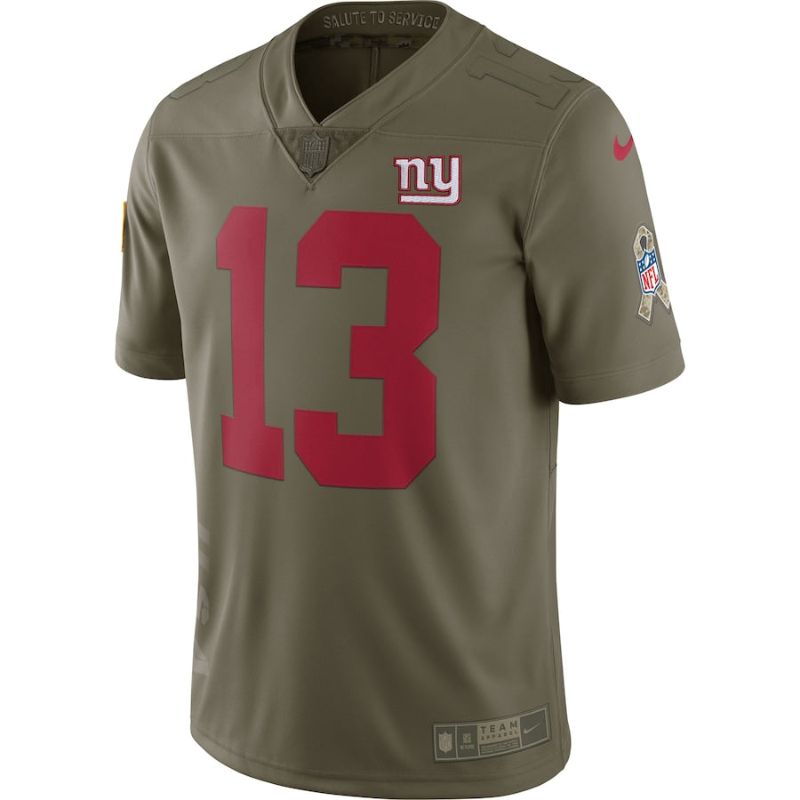 New York Giants Odell Beckham Jr Salute To NFL jersey front view