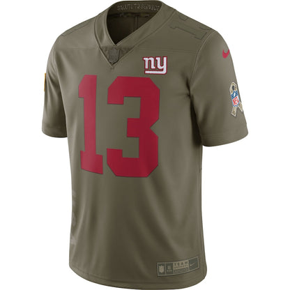 New York Giants Odell Beckham Jr Salute To NFL jersey front view