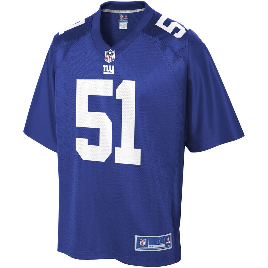 New York Giants Zak Deossie NFL jersey front view