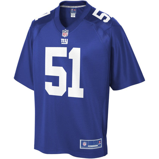 New York Giants Zak Deossie NFL jersey front view
