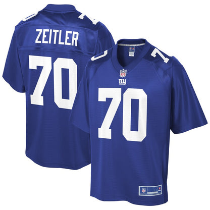 New York Giants Kevin Zeitler NFL jersey front view
