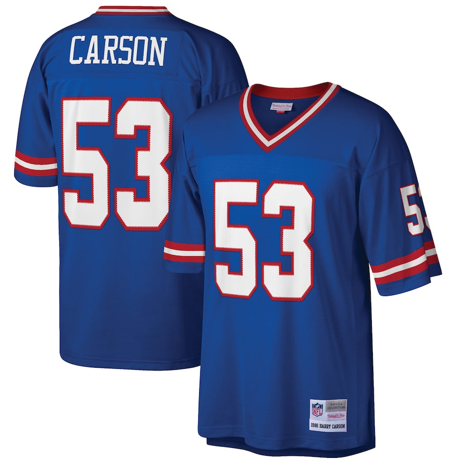 New York Giants Harry Carson Legacy NFL jersey front view