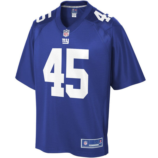 New York Giants Nate Stupar NFL jersey front view