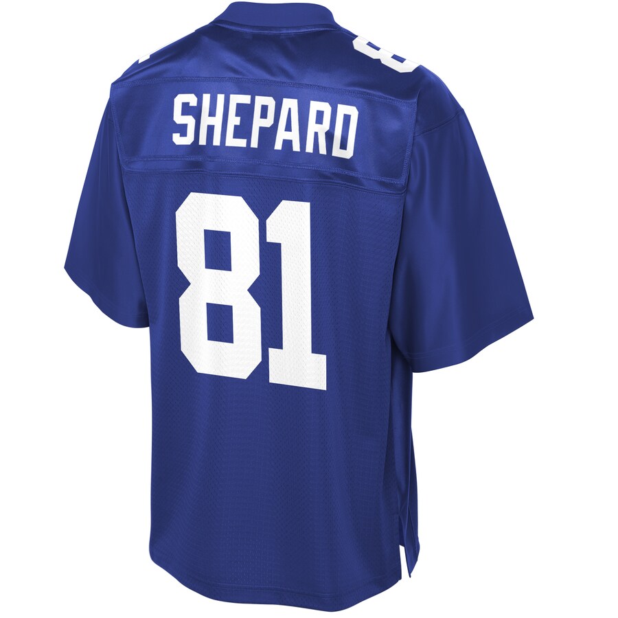 New York Giants Russell Shepard Big Tall NFL jersey front view