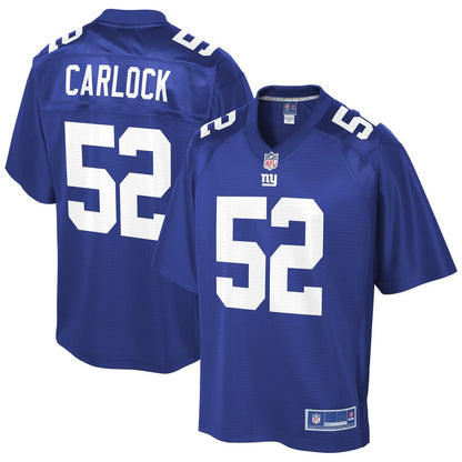 New York Giants Jake Carlock NFL jersey front view