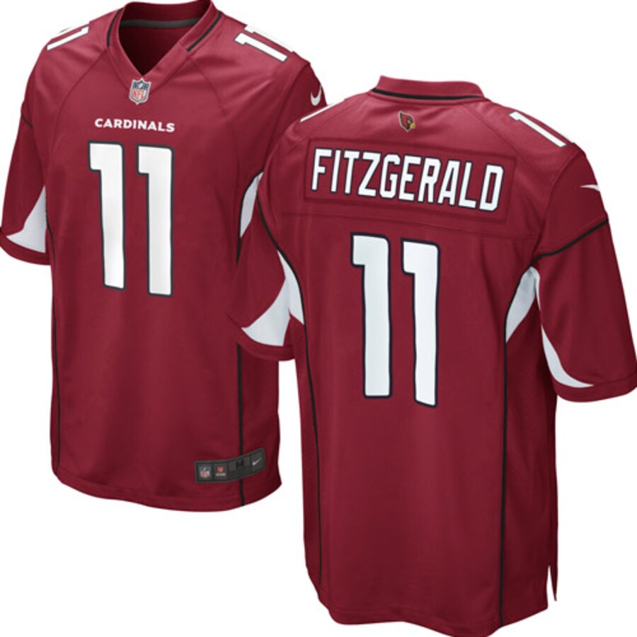 Arizona Cardinals Larry Fitzgerald Cardinal NFL jersey front view