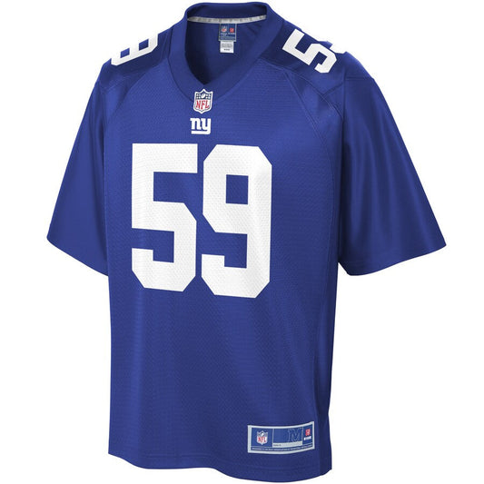 New York Giants Lorenzo Carter NFL jersey front view