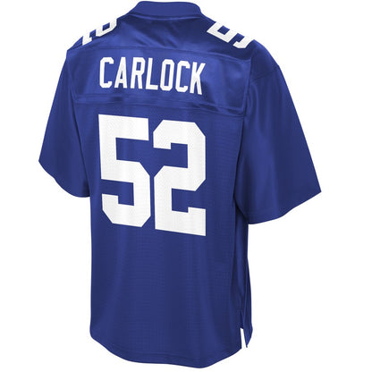 New York Giants Jake Carlock NFL jersey front view