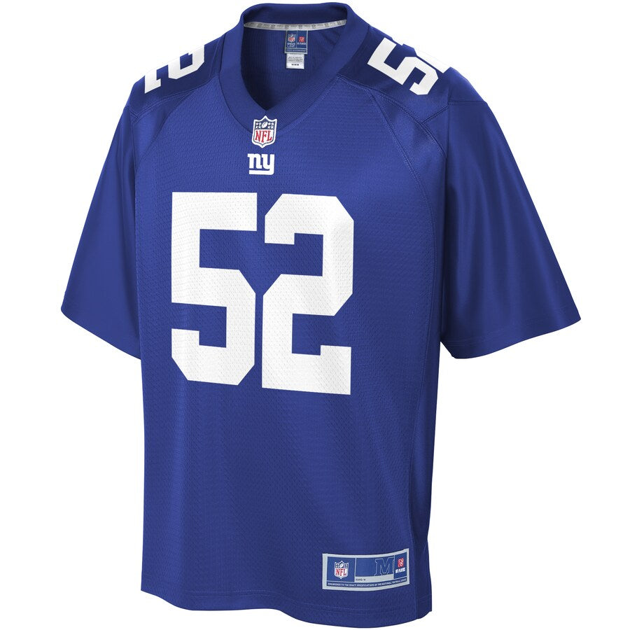 New York Giants Jake Carlock NFL jersey front view