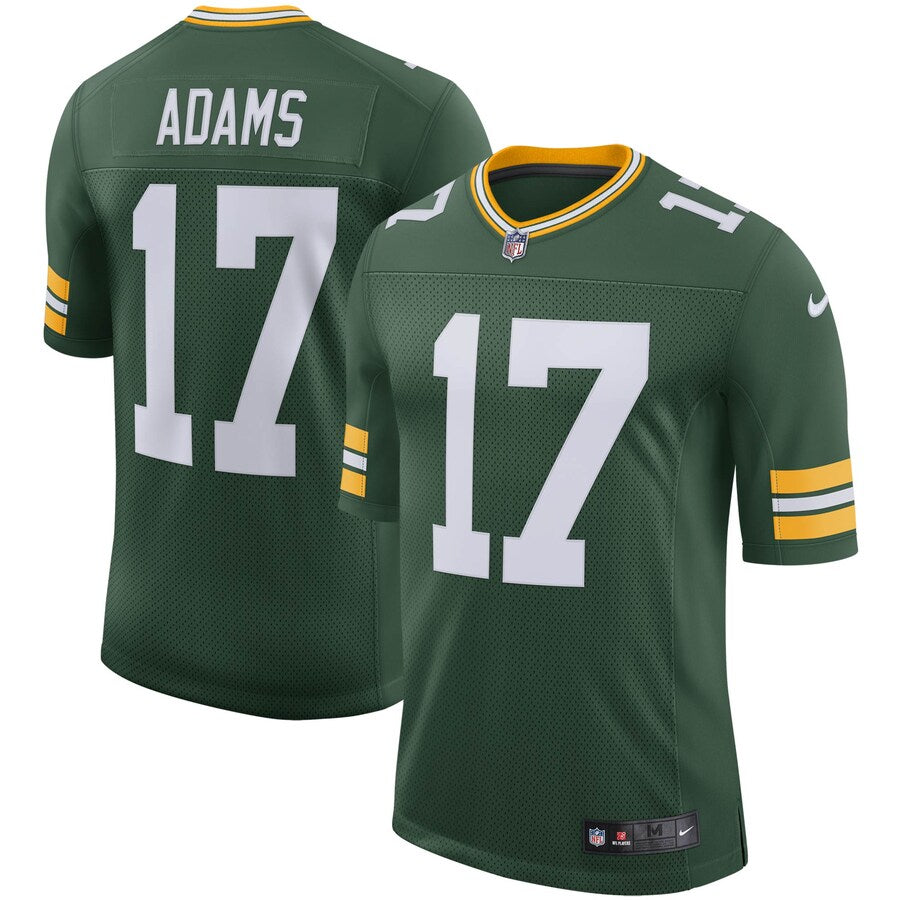 Green Bay Packers Davante Adams NFL jersey front view