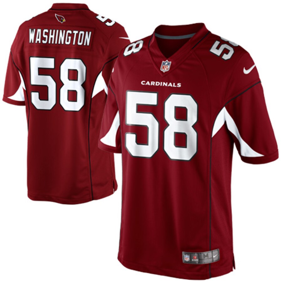 Arizona Cardinals Daryl Washington Cardinal NFL jersey front view