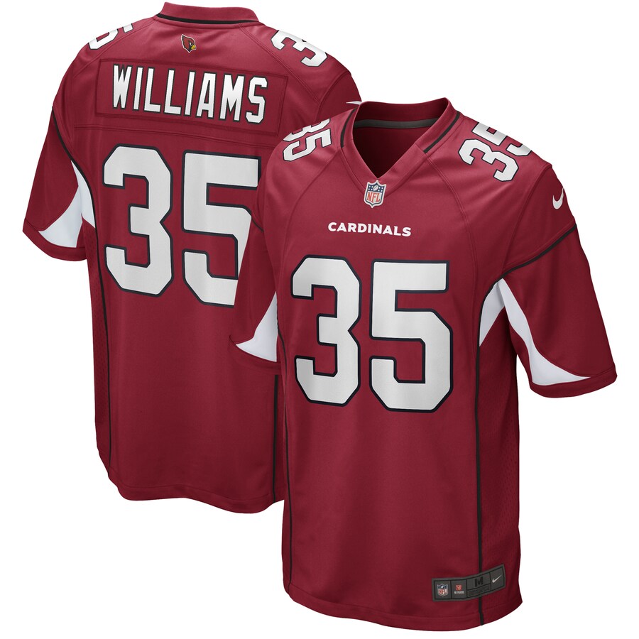 Arizona Cardinals Aeneas Williams Cardinal NFL jersey front view