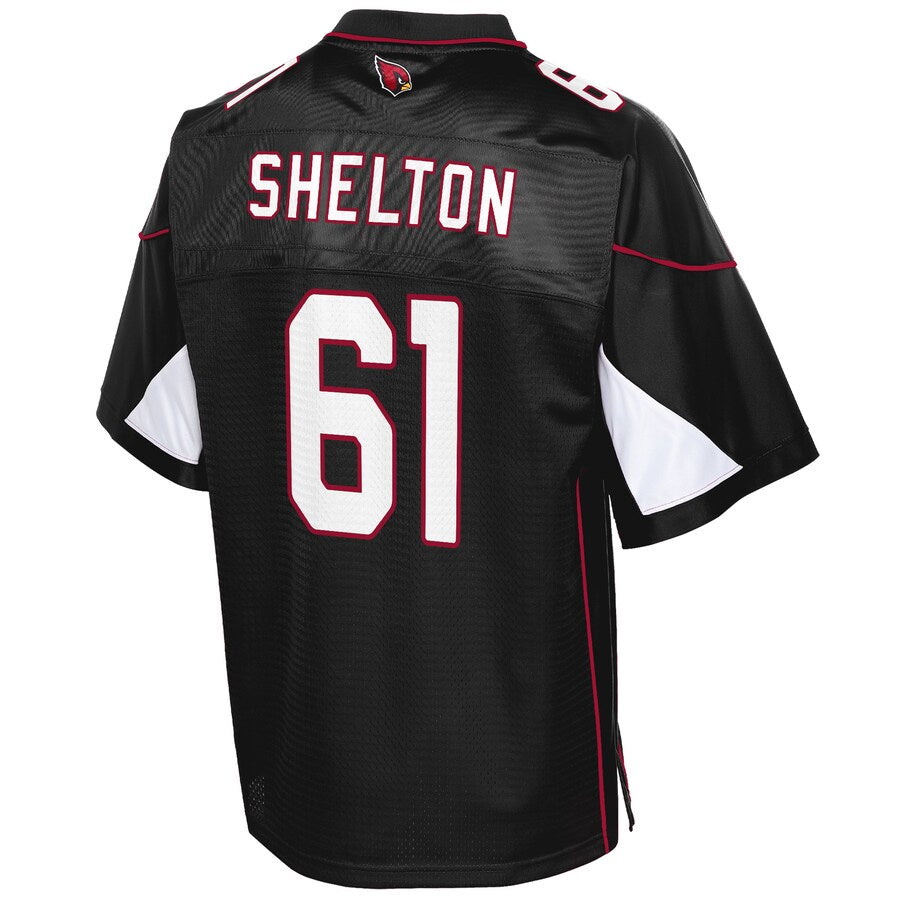 Arizona Cardinals Coleman Shelton NFL jersey front view
