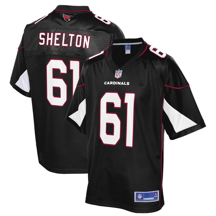 Arizona Cardinals Coleman Shelton NFL jersey front view