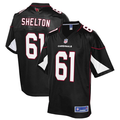 Arizona Cardinals Coleman Shelton NFL jersey front view