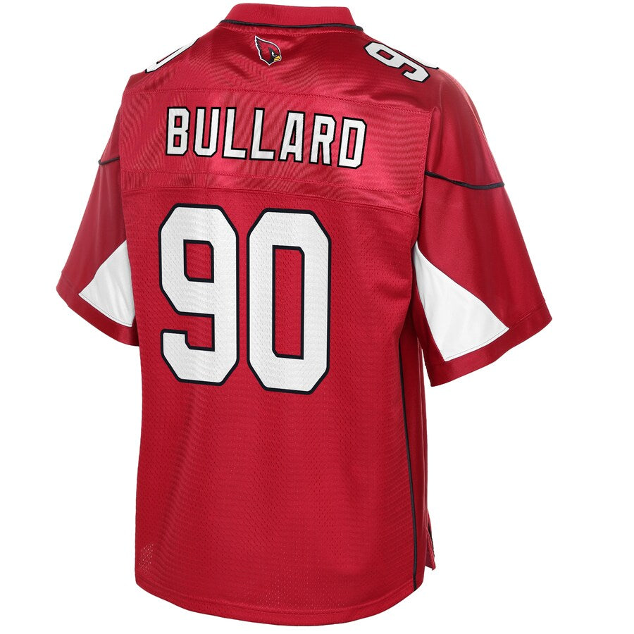 Arizona Cardinals Jonathan Bullard Cardinal Big Tall NFL jersey front view