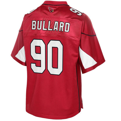 Arizona Cardinals Jonathan Bullard Cardinal Big Tall NFL jersey front view