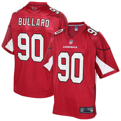 Arizona Cardinals Jonathan Bullard Cardinal Big Tall NFL jersey front view