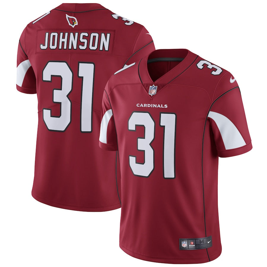 Arizona Cardinals David Johnson Cardinal NFL jersey front view