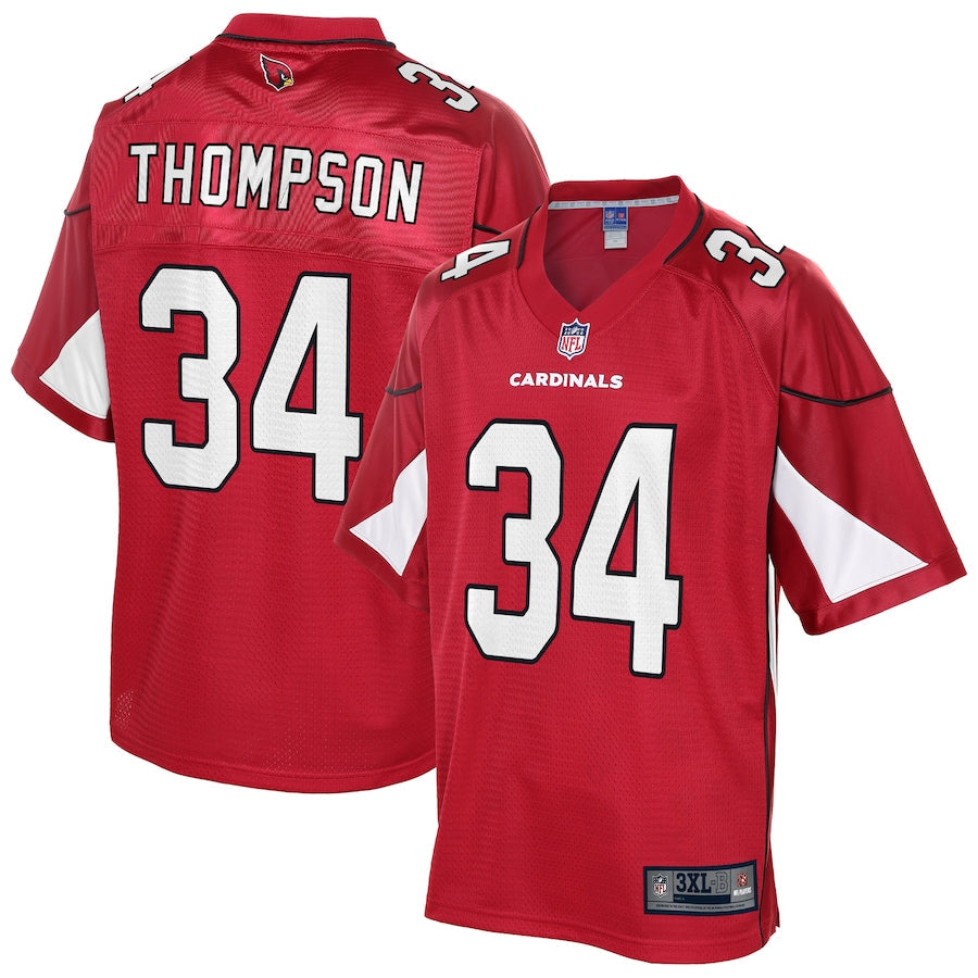 Arizona Cardinals Jalen Thompson Cardinal Big Tall NFL jersey front view