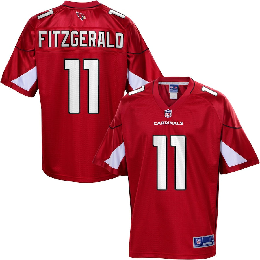 Arizona Cardinals Larry Fitzgerald Cardinal NFL jersey front view