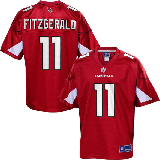 Arizona Cardinals Larry Fitzgerald Cardinal NFL jersey front view