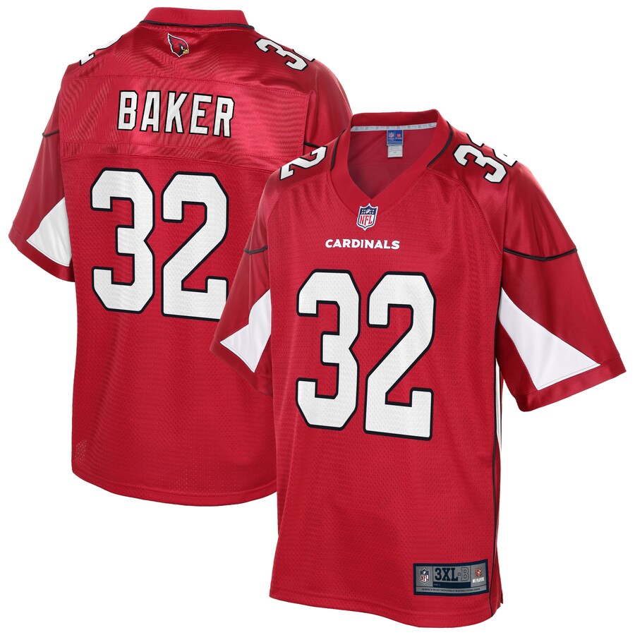 Arizona Cardinals Budda Baker Big Tall Cardinal NFL jersey front view