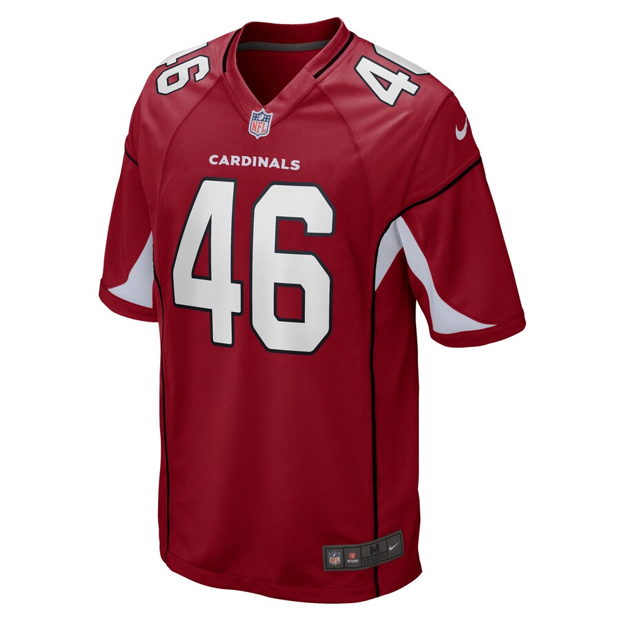 Arizona Cardinals Aaron Brewer Cardinal NFL jersey front view