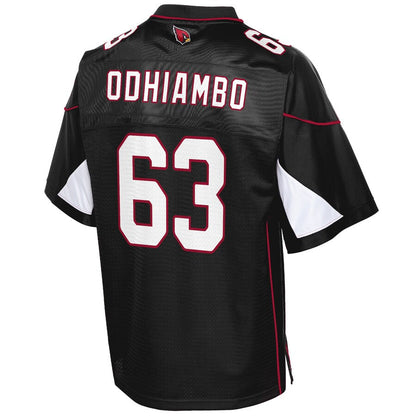 Arizona Cardinals Rees Odhiambo NFL jersey front view