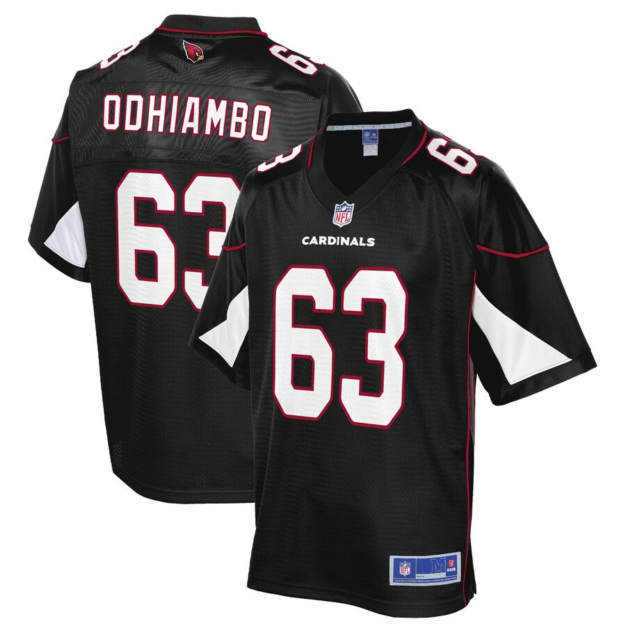 Arizona Cardinals Rees Odhiambo NFL jersey front view