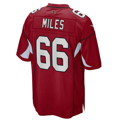 Arizona Cardinals Joshua Miles Cardinal NFL jersey front view
