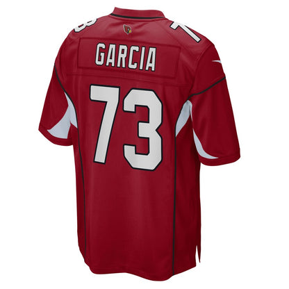 Arizona Cardinals Max Garcia Cardinal NFL jersey front view